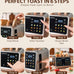 4 Slice Smart Toaster with Dual Independent Controls for Family Breakfast