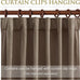 StangH Taupe Velvet Curtains Luxury Extra or Living Room, W52 x L108, 2 Pcs
