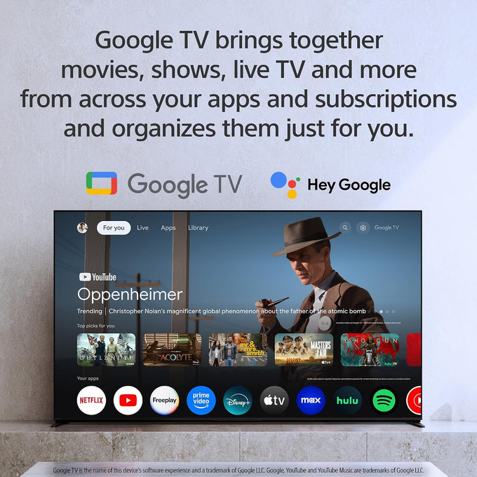 Sony 43 Inch BRAVIA 2 II LED 4K HDR Smart Google TV (K-43S20M2)
