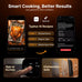 Typhur Sync Air Fryer Oven with Wireless Meat Thermometer Probe, AI Recipes