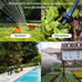 meross WiFi Water Timer for Garden Hose, Brass Inlet & Outet, Rain Skip