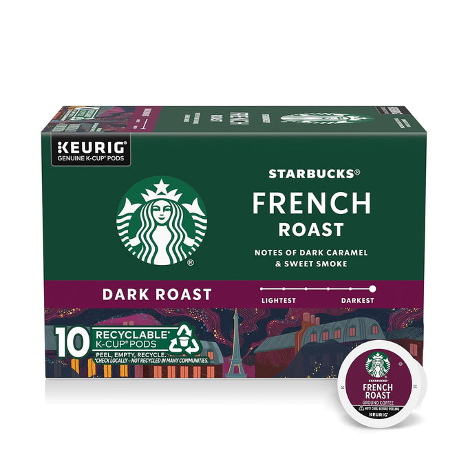 Starbucks K-Cup Coffee Pods, Espresso Roast, 75 Count