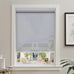 AOSKY Light Filtering Roller Shades for Indoor Windows, 46"W x 72"H, White