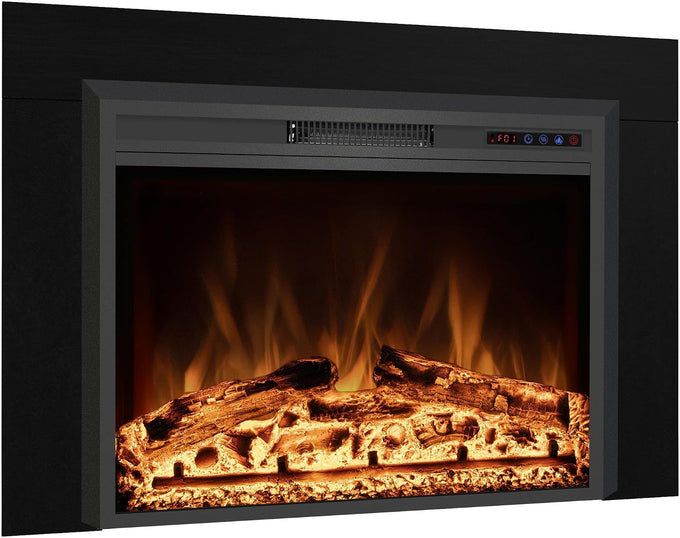 Fireplace Insert Trim Kit for 32.99" W x 24.92" H?Black?B0BBR1HTLN, Only Suitable for Rodalflame Size-Matched Fireplaces