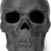 Stanbroil 10 Inch Fire Pits Imitated Human Metal Skull Halloween Decor