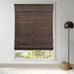 LazBlinds Cordless Bamboo Roman Shades, 34.5x48, Highfield Teak