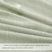 WEST LAKE Soft Green Pinch Pleated Light Filtering Curtains 90 Inches Long