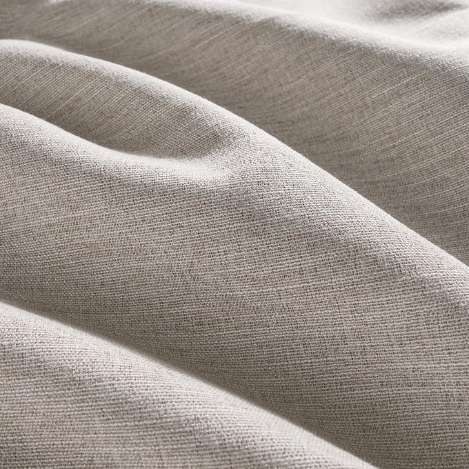 NICETOWN PRO 40x108 Natural 100% Full Blackout Faux Linen Curtains, Set of 2 Panels, 6cm High Temperature Pleated Back Tab Drapes for Living Room, Thermal Insulated Window Treatments, Elegant Style