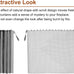 LegendFlame Fireplace Mesh Screen Curtain 19” High, Two 24" Wide Panels, Black Matte, SP62-19
