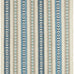 Dash & Albert Long Slade Teal Striped Handwoven Rug, 3'x5'