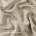 Vision Home Sand Pinch Pleated Full Blackout Curtains Linen Blended Room Darkening Window Curtains 84 inch for Living Room Bedroom Thermal Insulated Pinch Pleat Drapes with Hooks 2 Panel 40" Wx84 L