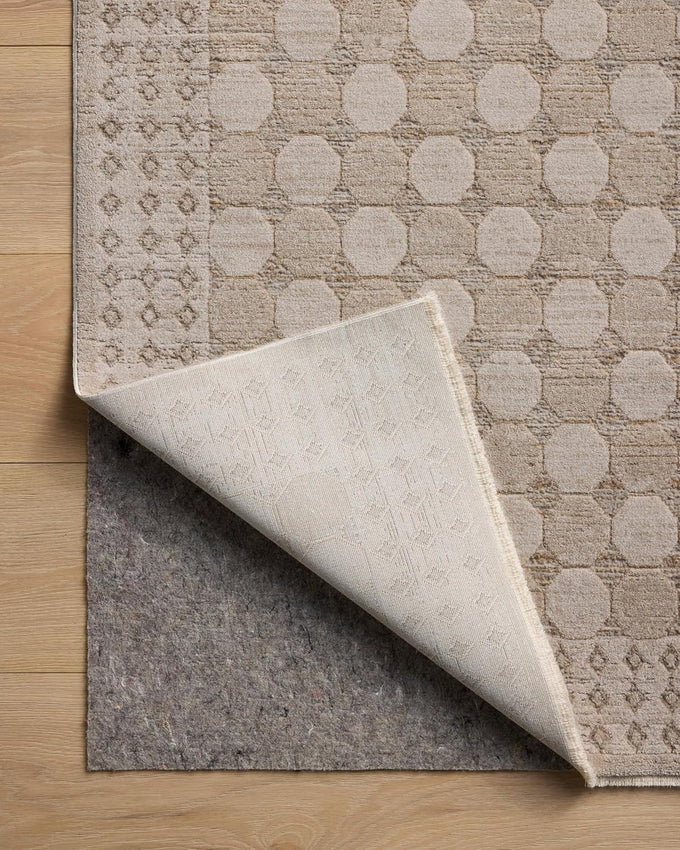 Loloi Amber Lewis Cali Collection CIL-01 Taupe/Natural 3'-6" x 5'-6", .25" Pile Height, Accent Rug