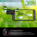 Xenvo Pro Lens Kit for iPhone and Android, Macro and Wide Angle Lens with LED Light and Travel Case Black
