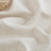 Vision Home Natural Linen Pinch Pleated Semi Sheer Curtains 60Wx84Lx1