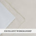 Homechoice Decor Thermal Insulated Window Curtains, 54" W x 84" L (Pair)