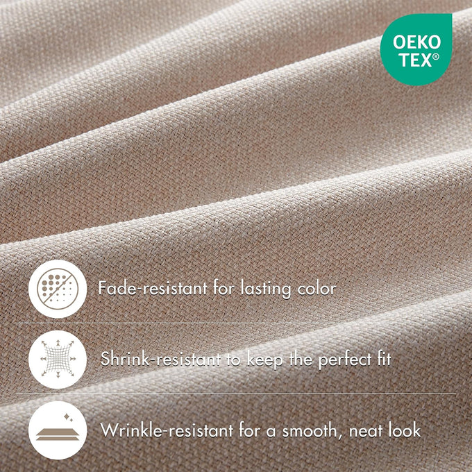 Madison Park Blackout Curtains, 2-Layer Noise Blocking, 2-PK 52x108 Linen