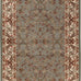 SUPERIOR Indoor Area Rug, Traditional Floral Scroll Décor,2'7"x8', Ivory