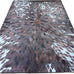Walk on Me Faux Cowhide Contemporary Area Rug 6x9 Patchwork Supernova Eruption Polyester Rug with Cotton-Canvas Backing