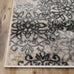 SUPERIOR Indoor Area Rug, Modern Floral Design, 5'x8', Beige-Brown