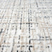 Abani Grey Area Rug for Living Room, Bedroom - Crosshatch Pattern- 4' x 6' -Durable & Easy to Clean