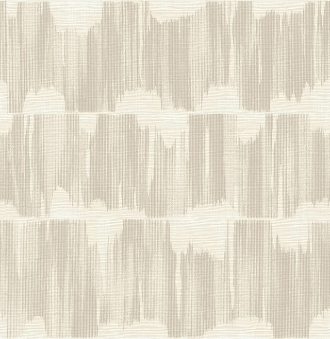 A-Street Prints 2764-24345 Serendipity Shibori Wallpaper, Beige