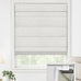 LazBlinds No Drill Roman Shades, Light Filtering, 46" W x 64" H, Off White