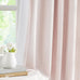WEST LAKE Pink Bailey Pinch Pleated Full Blackout Window Curtain Panels 95 Inches Length,Modern Textured Drapes for Girls Room,Farmhouse Window Treatment for Bedroom,40" Wx95 Lx2