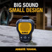 DEWALT Mini Wearable Bluetooth Speaker, Clip-On Jobsite Pro (Yellow)