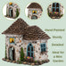 PRETMANNS Fairy Garden House Kit for Outside - Pinecone, 2 Fairies & Sign