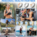 Smart Ring | No Subscription Fitness & Health Tracker Gold Size8