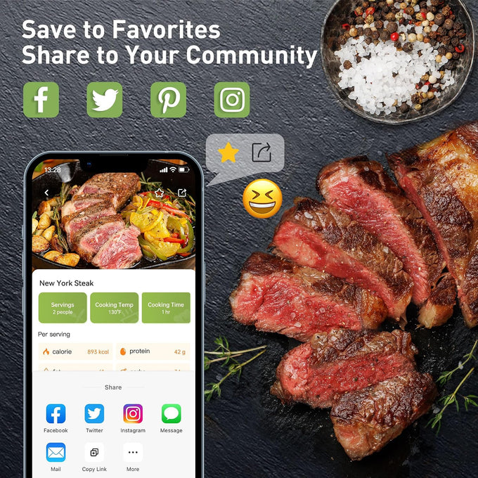 KitchenBoss WiFi Sous Vide Cooker Ultra-quiet 1100W Sous Vide G320PS