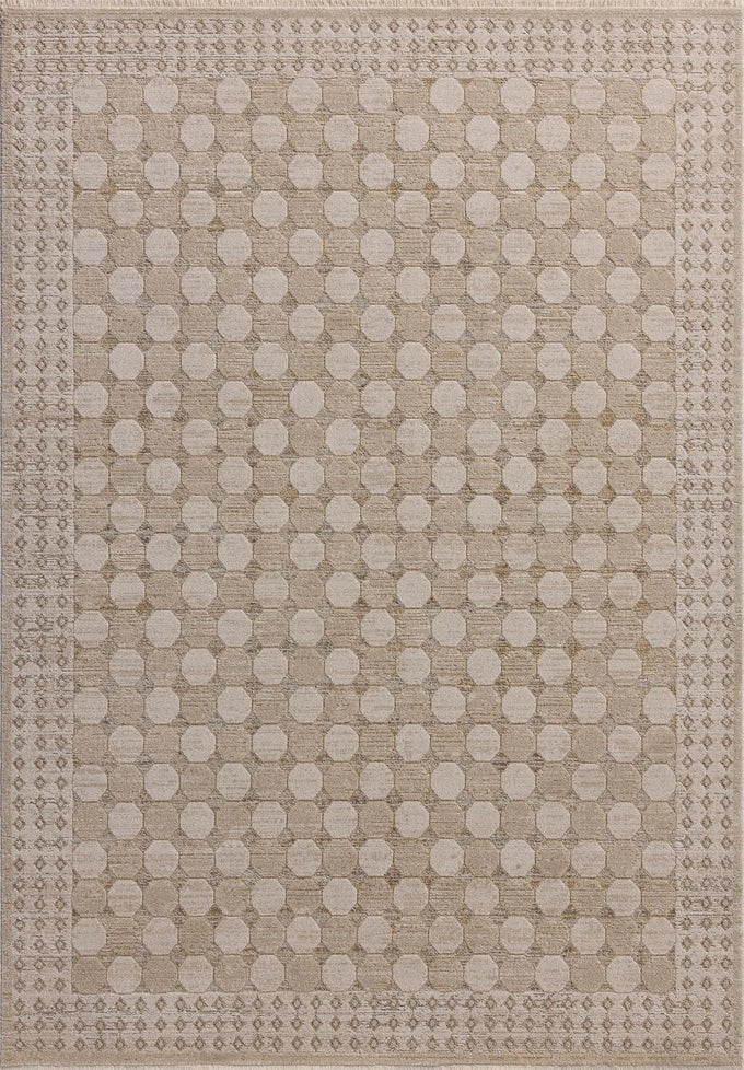 Loloi Amber Lewis Cali Collection CIL-01 Taupe/Natural 3'-6" x 5'-6", .25" Pile Height, Accent Rug