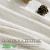 Jowels Natural Linen Grommet Curtains 106 Inch Long for Living Room Dining