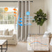 ChrisDowa Linen Drapes for Bedroom & Living Room 100% Blackout Curtains 96"