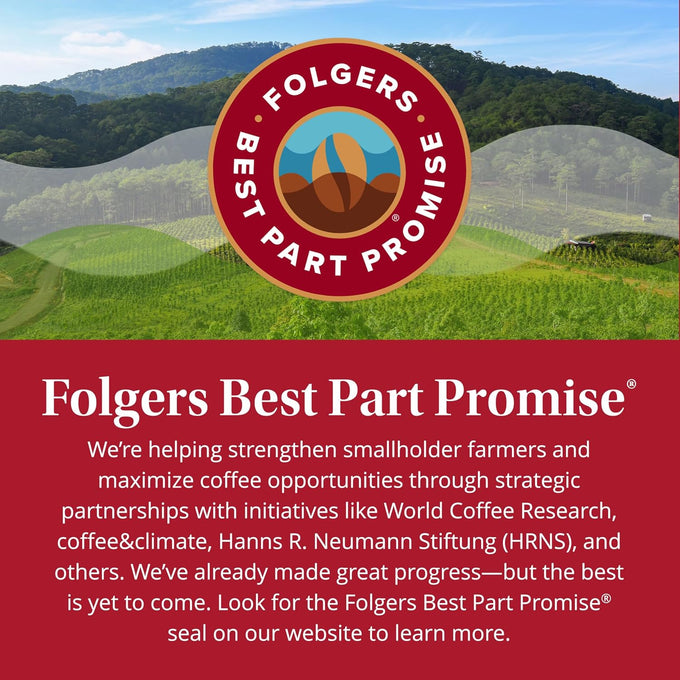 Folgers French Vanilla Artificially Flavored Coffee, K-Cup Pods, 60 Count