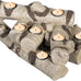 Plow & Hearth Faux Birch Fireplace Candle Holder, Resin Log Insert for Fireplace Decor, Holds 8 Fireplace Candles for Inside Fireplace, Cozy Living Room Fireplace Decorations