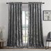 SMILETIME Pink Crushed Velvet Curtains 52x108inch Rod Pocket-2P