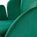 Yaheetech Flower Shape Vanity Chair with Petal Armrests, Green