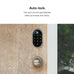Google Nest x Yale Lock - Tamper-Proof Smart Lock for Keyless Entry - Keypad Deadbolt Lock for Front Door - Satin Nickel