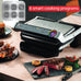 T-Fal OptiGrill Indoor Panini Press Grill with 6 Cooking Programs