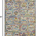 SAFAVIEH Nantucket Collection Accent Rug - 3' x 5', Multi, Handmade Boho Abstract Diamond Cotton, Ideal for High Traffic Areas in Entryway, Living Room, Bedroom (NAN440A)