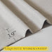 NICETOWN Living Room Curtains 2 Panels Sets Faux Linen Textured, Pinch Pleated Room Darkening Light/Heat Blocking Window Treatments Thermal Curtains for Bedroom, Angora, W50 x L102