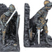 Design Toscano Arthurian Knight Bookends,Grey Stone,8 Inch, Set of Two