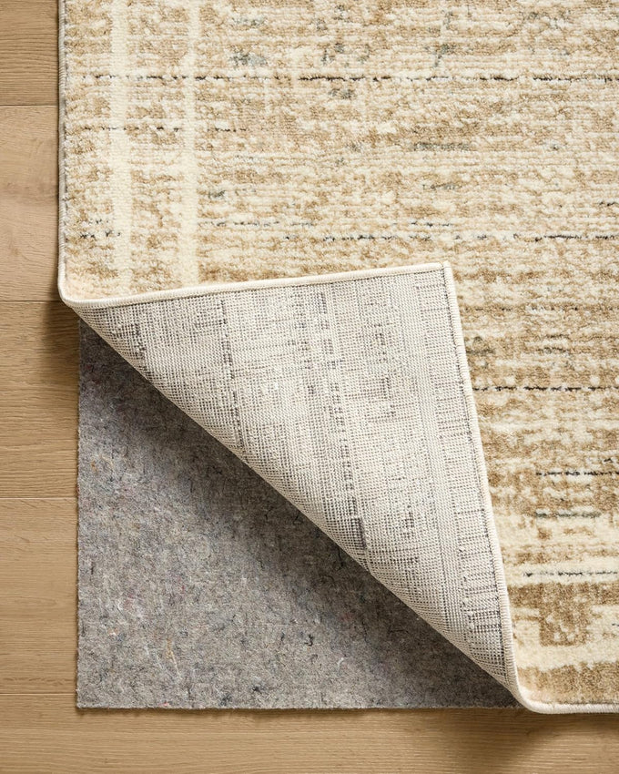 Loloi Jeremiah Brent Bleecker Khaki/Natural 4'-0" x 6'-0" Accent Rug