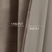 StangH Taupe Velvet Curtains Luxury Extra or Living Room, W52 x L108, 2 Pcs