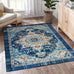 Easy-Going Area Rug 6x9 Washable Boho Rugs for Living Room Non-Slip