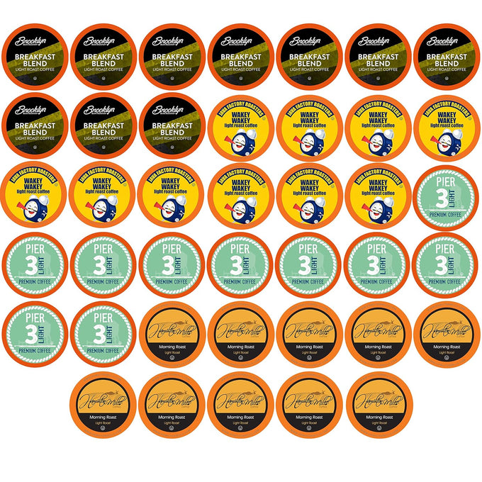 Two Rivers Coffee Pods Compatible with K Cup Brewers Including 2.0, Assorted Flavored Coffee 100 Count
