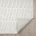 Abani Cream Area Rug for Living Room, Bedroom - Pebble Pattern - 4 x 6 - Durable & Easy to Clean