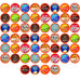 Coffee Pod Variety Packs Medium Roast Sampler, Assorted, Compatible with 2.0 K-Cup Brewers, Variety Pack, 120 Count (Pack of 1)