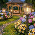 XMCOSY+ Solar Pathway Lights Outdoor 6 Pack, 2 Lighting Solar Garden Lights